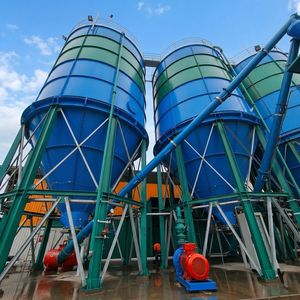 Silo à ciment boulonné haute capacité 50T 100T 200T 500T – Réservoir de stockage de ciment pour centrale à <span class=keywords><strong>béton</strong></span> - Product Image 5