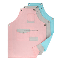 Tablier de cuisine personnalisé avec logo, 100% coton, pour femmes, idéal pour la vaisselle, la cuisine et le nettoyage