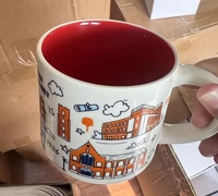 Tasses à café en céramique personnalisées avec logo imprimé par sublimation, couleur changeante, vente en gros directe usine