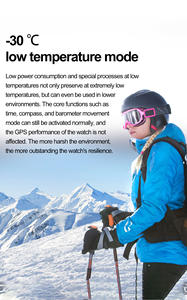 HK08 montre intelligente pour hommes GPS 1.43 AMOLED affichage IP68 montre étanche Modes de sport geste piste de contrôle Intelligent - Product Image 6