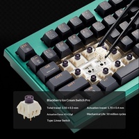 HEXGEARS Z2 Pro 79 Tombol Layar TFT Knob Tri-Mode BT Kailh Switch Hot Swappable Gasket Aluminium RGB 5000mAh Keyboard Nirkabel