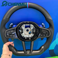 Volant en fibre de carbone CS nouvelle génération pour BMW G11 G12 G01 G08 G02 G05 G18 G30 G31 G38 G20 G21G28 G22 G23 G26 X3 X4 avec ACC