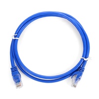 Cable de Conexión Cat6 de Fábrica en CHINA al Mejor Precio, Cable LAN de Cobre Desnudo CCA, Cable de Comunicación Cat6 para Computadora