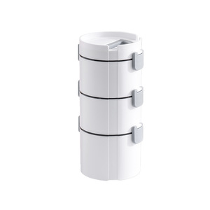 Contenedor Térmico Apilable para Almuerzo de 730ml-1830ml, Acero Inoxidable 304, Hermético, con Válvula de Alivio de Presión, Logotipo Personalizado - Product Image 2