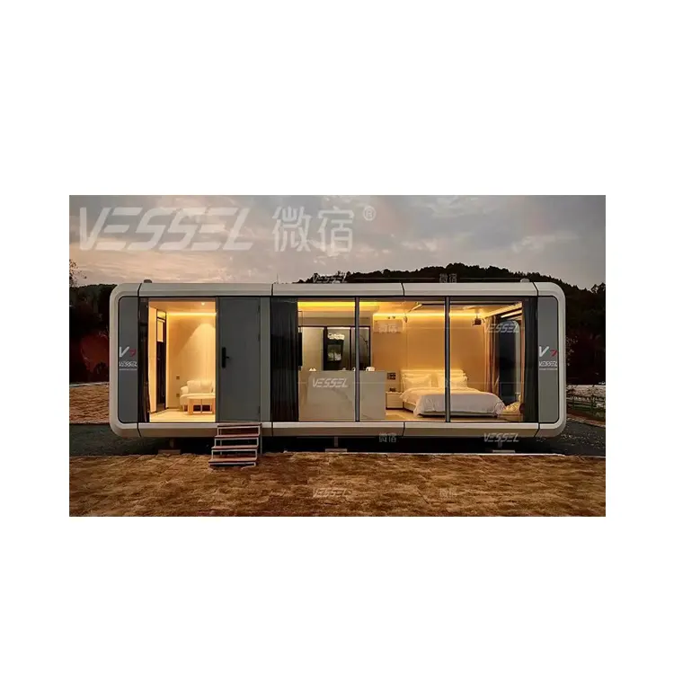 Scheda di servizio di alta qualità costruzione rapida prefabbricata modulare Mobile Design moderno della casa