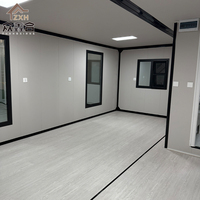 Maison préfabriquée moderne de luxe en conteneur, maison préfabriquée en conteneur maritime, maison en conteneur de Chine
