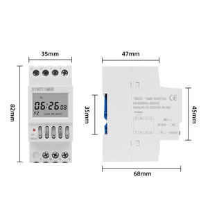 Temporizador SINOTIMER TM626 de 2 Canales con Salida de 1 Segundo de Intervalo, Control Separado, Reloj Digital Programable Semanal de 7 Días - Product Image 4