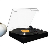Tocadiscos de Vinilo 5.0 con Altavoces Estéreo Integrados para LP y CD
