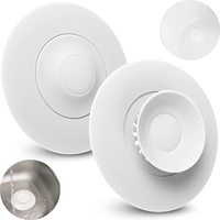Tapón de plástico para fregadero de cocina, cesta de filtro de drenaje para fregadero de cocina, recogedor de pelo de goma de silicona