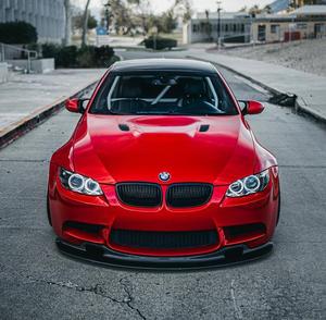 E92 M3 Lèvre Avant Style GT4 Séparateur en Fiber de Carbone Lèvre de Pare-chocs Avant pour BMW M3 E92 E93 Gt4 Lèvre <span class=keywords><strong>2008</strong></span> à 2013 - Product Image 2
