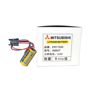 แบตเตอรี่ ER17330V 3.6V A6BAT PLC 1700mAh ลิเธียมแบบไม่สามารถชาร์จใหม่ได้ ขั้วต่อ 2 พิน - Product Image 4