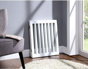 JUNJI Puerta independiente para mascotas para perro Gato Bebé Puertas de madera para perros para puerta - Product Image 3