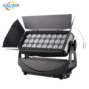 <span class=keywords><strong>SGM</strong></span> <span class=keywords><strong>P5</strong></span> sans fil DMX512 RGBW 4IN1 24X20W LED ville couleur lavage lumière extérieure LED laveuse murale - Product Image 4