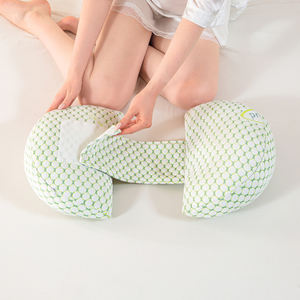 Oreiller de grossesse ergonomique en U de haute qualité pour le sommeil sur le ventre, avec housse en coton amovible, vente en gros - Product Image 3
