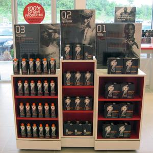 高品質薬局用金属製薬品陳列台、健康製品陳列棚、カスタムロゴ付き薬品陳列ラック - Product Image 3