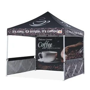 10x10 Customize Logo Printed Tents Events Event Advertising Commercial Exhibition Trade Show Event Pop Up Tent