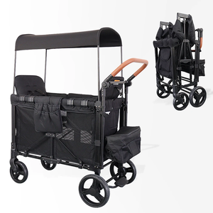 Ultra-light Environmentally Friendly, Comfortable, Double-sided Foldable 2-seater Children's Outdoor <b>Camping</b> Cart - Product Image 5