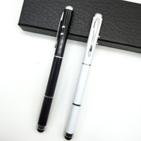 Fantaisie Stylo Magasin Vente Chaude Stylo À Bille Stylet Tactile 3 en 1 Pointeur Laser avec Stylo À Bille