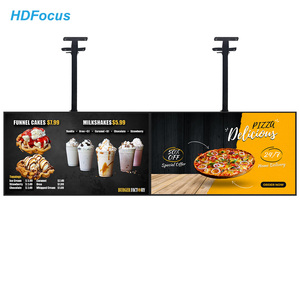 Treo treo tường Màn hình HD 55inch LCD kỹ thuật số biển và hiển thị kỹ thuật số Bảng menu cho cà phê nhà thức ăn nhanh cửa hàng - Product Image 1