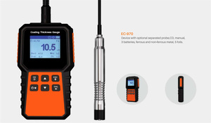 Abs Materiaal Ultrasone Diktemeter Coating Metaalglas En Kunststof Materiaaldikte Meetmeter - Product Image 6