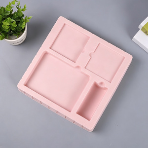 Plateau thermoformé personnalisé floqué OEM multicolore pour emballages de cosmétiques et de produits de santé - Product Image 4
