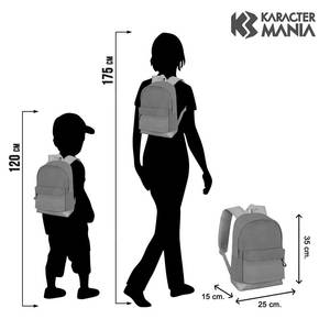 Karactermania Marvel Spiderman Small FAN HS Mochila con cordón - Poliéster resistente al agua Rojo - Product Image 5