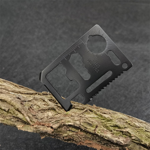 Wellflyer EDCT-027 đa chức năng thép không gỉ thẻ tín dụng đa-công cụ mở chai cho cắm trại bánh - Product Image 2