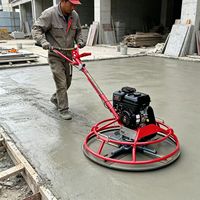 Machine à polir les sols en béton LIANDIAN à haute efficacité avec moteur à essence, garantie 1 an