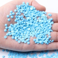 Ventes directes d'usine gelée solide Opaque macaron couleur résine Non Hot Fix pierres cristal strass pour la décoration de vêtement