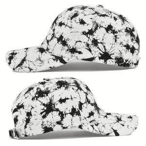 Fashion Tie-Dye Baseball <b>Cap</b> for Men <b>Women</b> Adjustable Snapback Hat with Casual Print, Ideal for Summer Outdoor & Daily Wear - Product Image 6