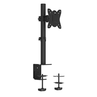 Support de bureau inclinable réglable pour écran LCD, inclinaison à 80 degrés, bras de fixation pour moniteur, commande en gros