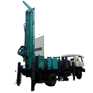 איכות גבוהה בשימוש 2 צירים מדחס אוויר 300 מטר משאית קידוח למכירה - Product Image 1