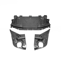 Cubierta de motor estilo Bull Demon King de fibra de carbono para Toyota Supra A90 A91