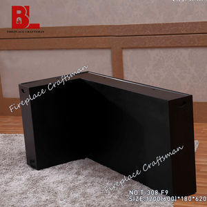 Cheminée électrique encastrable à deux côtés en acier haute teneur en carbone de 47 pouces, modèle T-308 - Product Image 2