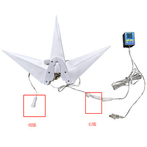 زخارف تجارية خارجية RGB من مورافيا ستار زينة USB Sparkler زخارف حفلات تجارية خارجية لعيد الميلاد - Product Image 6
