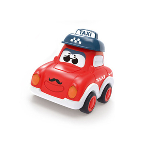 Jouet de voiture en plastique à rétrofriction style Q mignon, ensemble de 6 véhicules (camion de pompiers, <span class=keywords><strong>taxi</strong></span> et avion) pour enfants de 2 à 7 ans, Toysmax Modèle LX1119409 - Product Image 3