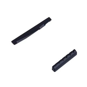 Chất Lượng Cao 6-Chuỗi Acoustic Guitar Phụ Kiện Phổ Thép Guitar Cầu Yên Ngựa Đen/Trắng Trên/Thấp Chuỗi - Product Image 6