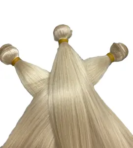 Top Seller vergini Remy Human Hair vendor 10A peruviano 613 cuticola allineata fascio di capelli russo