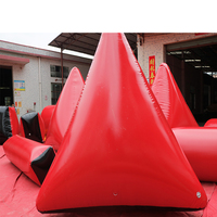 Réservoir gonflable de jouet de PVC/TPU d'obstacles de Paintball professionnel pour des jeux de tir Logo personnalisable de jeu extérieur de boule de pare-chocs