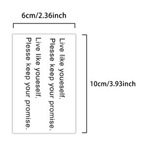 <span class=keywords><strong>Tatouage</strong></span> temporaire avec citations inspirantes, <span class=keywords><strong>tatouage</strong></span> semi-permanent, imperméable, résistant à la transpiration, dure 2 semaines, <span class=keywords><strong>tatouage</strong></span> <span class=keywords><strong>pour</strong></span> le bras, la taille - Product Image 2