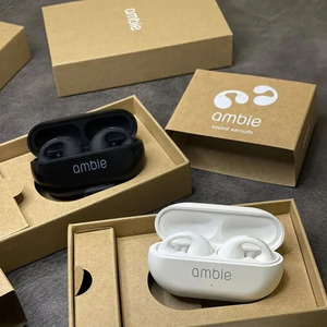 Auriculares con Gancho y Clip para la Oreja, Auriculares Inalámbricos Estéreo HIFI, Auriculares Deportivos Resistentes al Agua para Exteriores, <span class=keywords><strong>Ambie</strong></span> - Product Image 3