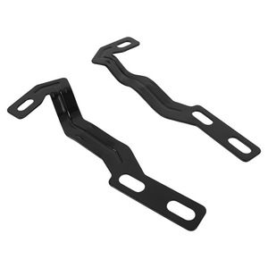 Hood Hinge Mounting <b>Brackets</b> For Toyota Tacoma 2016 2017 2018 2019 2020 <b>Black</b> 201 Stainless Steel Replacement Parts - Product Image 2