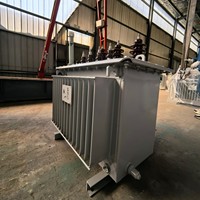 Transformador Trifásico Sumergido en Aceite de 50kva-100kva Fabricado en China, con Salida de 380V y Voltaje de Entrada de 35KV