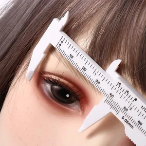 Règle de mesure des sourcils en plastique de 80 mm pour microblading et maquillage permanent - Product Image 6