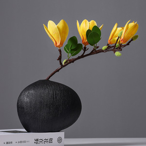 Quality Assurance Ceramic Vase With Hydroponic Function for TV <b>Console</b> Tabletop Dried Flower Display Home Decor - Product Image 2