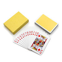 Cartes à jouer européennes populaires, entièrement colorées, recto-verso, imperméables, impression 57*88mm, noyau noir, design personnalisé, cartes à jouer en papier