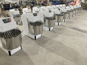 China Factory Supplier High Efficiency Automatic Industrial 50KG Electric Motor Spiral Flour Dough Milk Nuts <b>Mixer</b> Stand New - Product Image 4