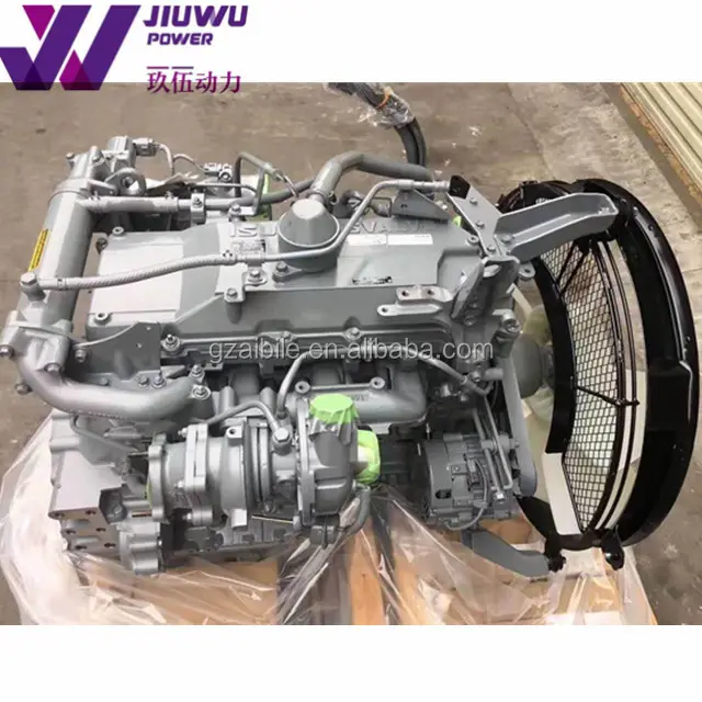 I-SUZU japonya'da yapılan hakiki 4HK1 motor ASSY motor için komple H-TACHI ekskavatör JIUWU güç