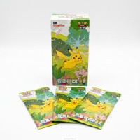 Vente en gros Nouvelle collection authentique Pokémon 151 Journey Trading Card Game Booster Box Édition limitée Coffret cadeau 20 feuilles Amusant