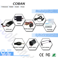 Coban gps 303 4g, moniteur de carburant, alarme de porte, système de suivi gps, moniteur